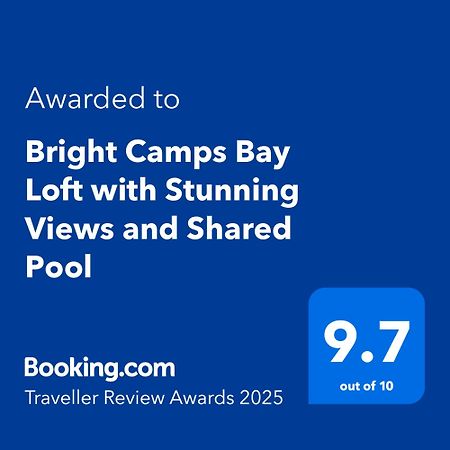 Bright Camps Bay Loft With Stunning Views And Shared Pool Διαμέρισμα Κέιπ Τάουν Εξωτερικό φωτογραφία